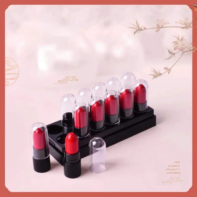 Diy Handmade Lipstick Material 12-hole Aluminum Sample Mold Self-made 9.3mm Small Sample Tube Lipstick Empty Tube Set — image 2