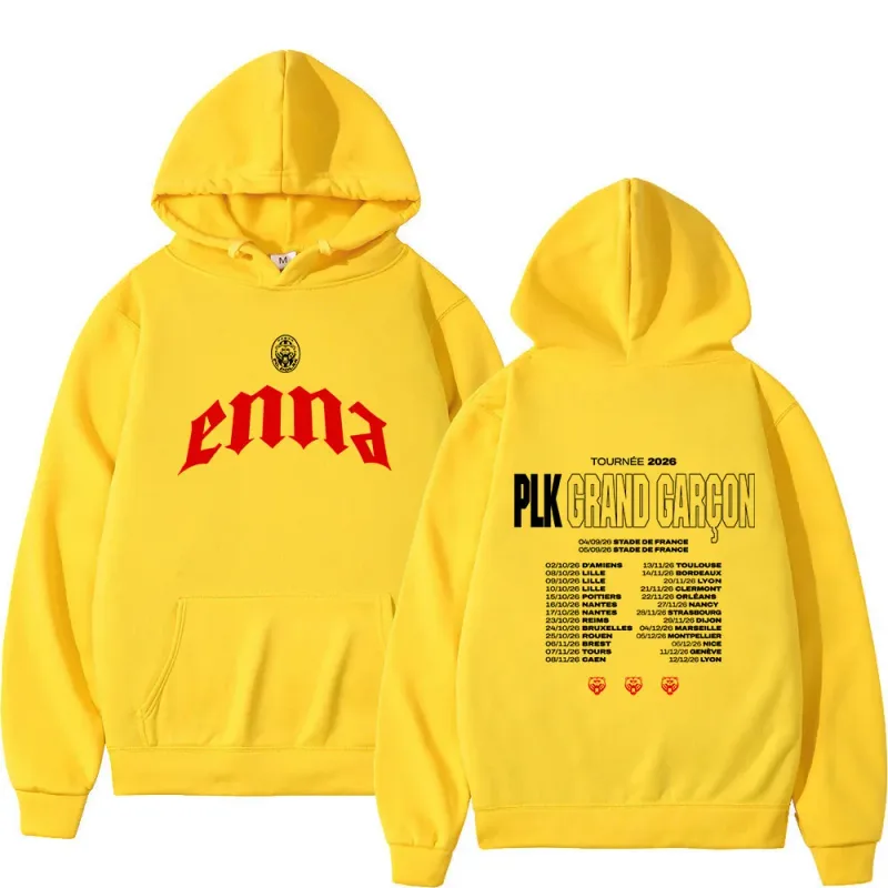 Rapper PLK Grand Garcon 2026 Tour Merch Hoodies Kasuotang Panlalaking Pambabae Fashion Hip Hop Pullovers Long Sweatshirts Streetwear — image 9
