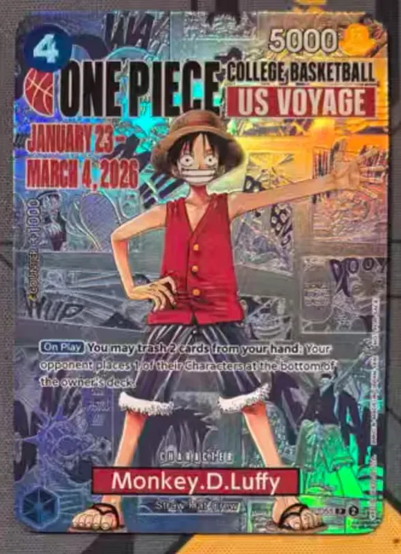 ONE PIECE Roronoa Zoro Monkey D. Luffy DIY Hjemmelavet samlingskort engelsk japansk version Legetøj Julefødselsdagsgave — image 39