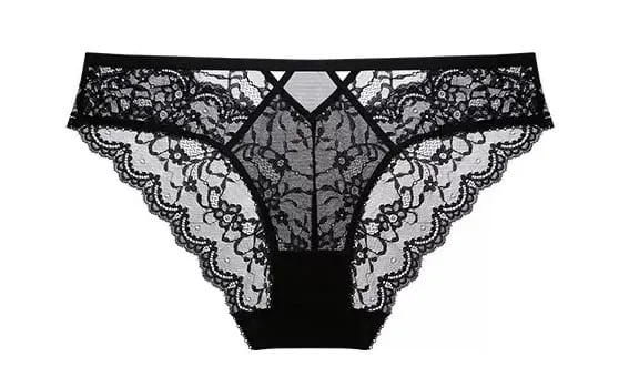 Conjunto de lencería de media copa de encaje francés para mujer, sujetador con aros, suave, transparente, ultrafino, verde, para busto pequeño 32-38AB — image 9