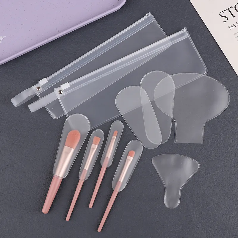 Hot Sale 1pcs Protective Brush Storage Bag For Make Up Cosmetic Brushes Guards Protectors Cover Makeup Tool