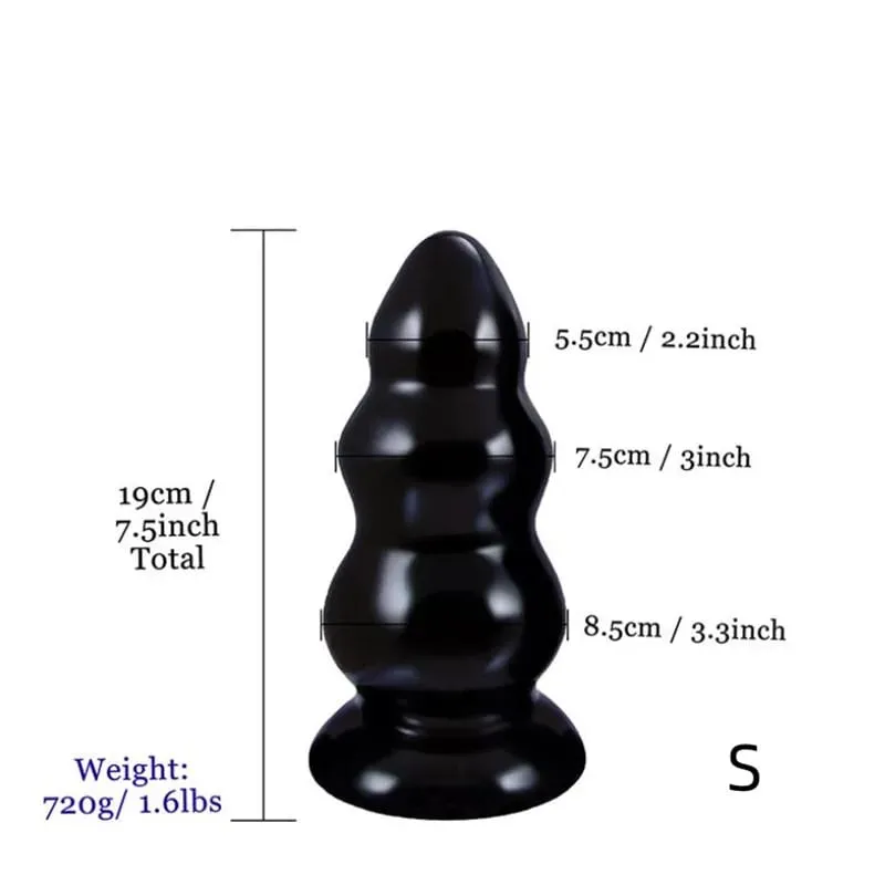Super enorme anal plug grandes vibradores buttplug ânus expansão massageador de próstata com ventosa brinquedos sexuais para mulheres masturbador — image 8