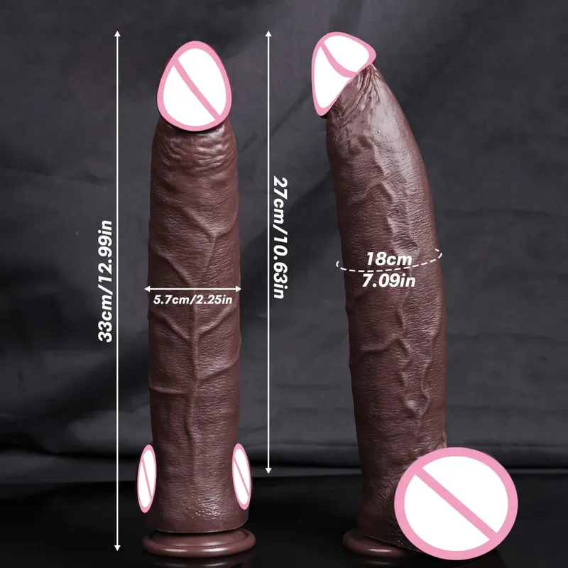 Super Long Penis Dildo Realistic Soft Dildos With Suction Cup Anal Adult Sex Toys For Men Women Masturbator Huge Phallus Dick — image 8