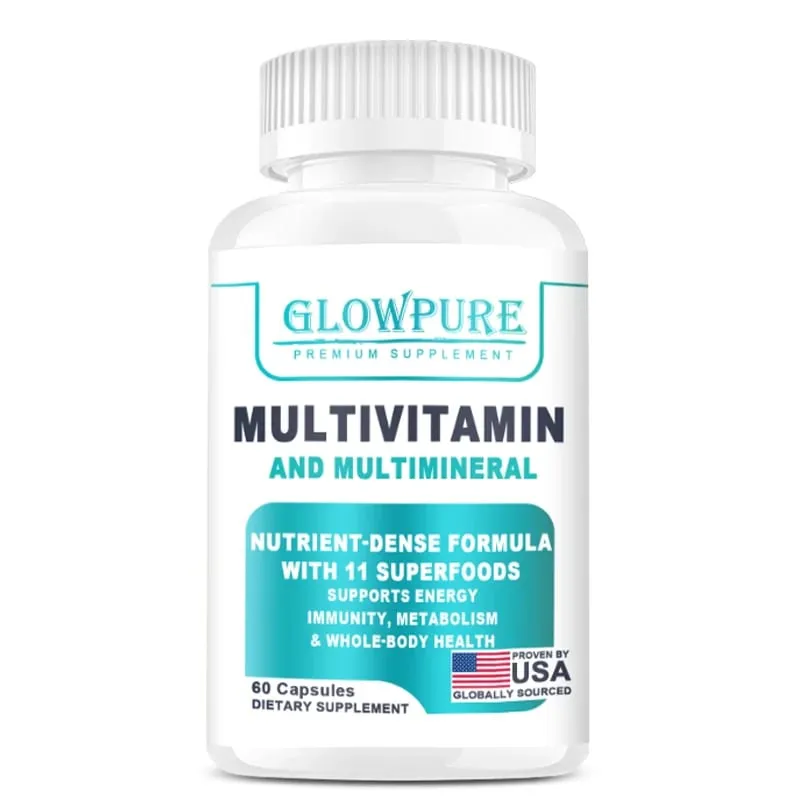Organic Multivitamin para sa Babae - Buong Pagkain na may B-Complex Vitamin C D3 at K2 para sa Immunity Stress Balat ng Buhok at Kuko — image 8
