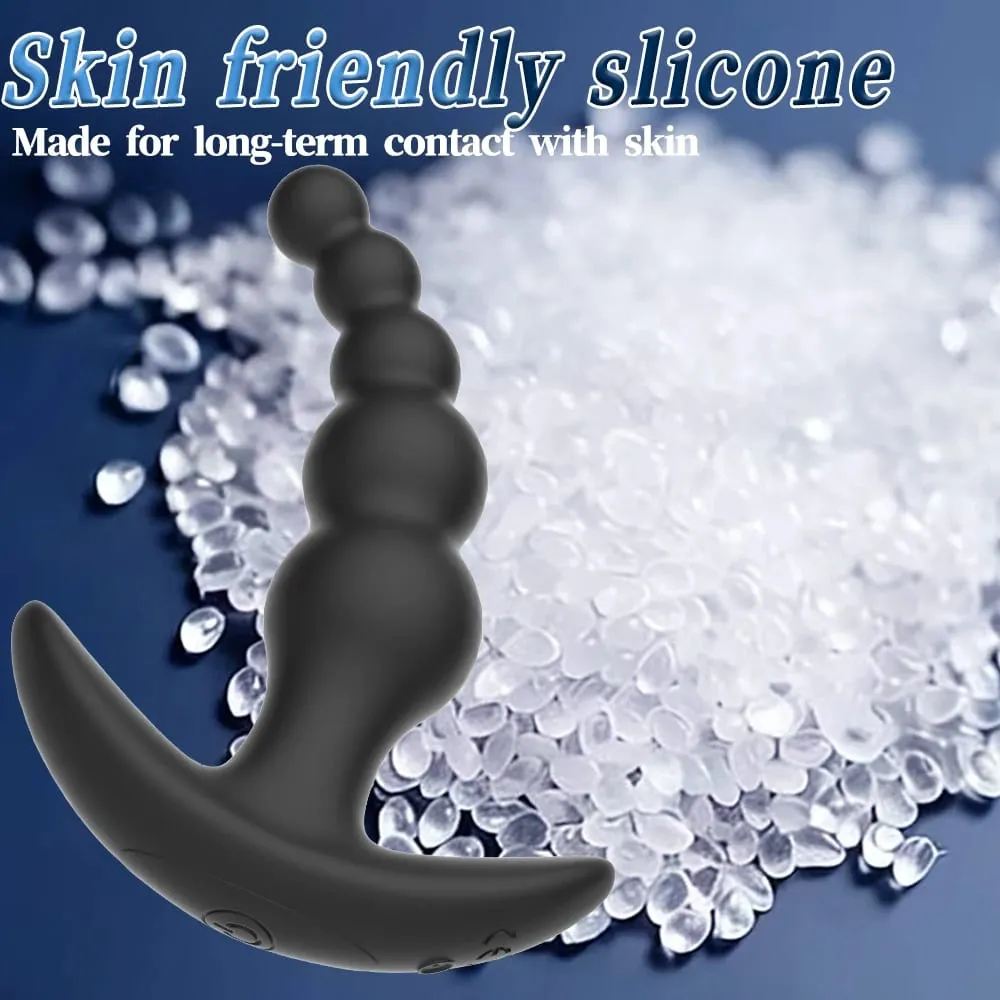 APP Control Vibrating Butt Plug Anal Beads 9 Vibrator Modes G-spot Vibrator Prostate Massager Sex Toys for Men Women Couples — image 6