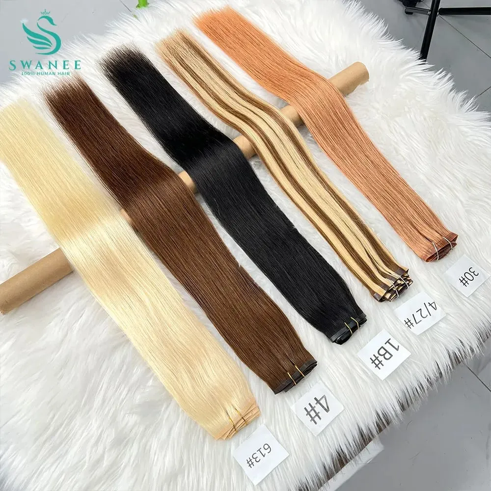 Clip in Hair Extensions Real Natural Hair Virgin Straight Set 7 Pcs/Set Vietnamese Clip in Human Hair Extensions
