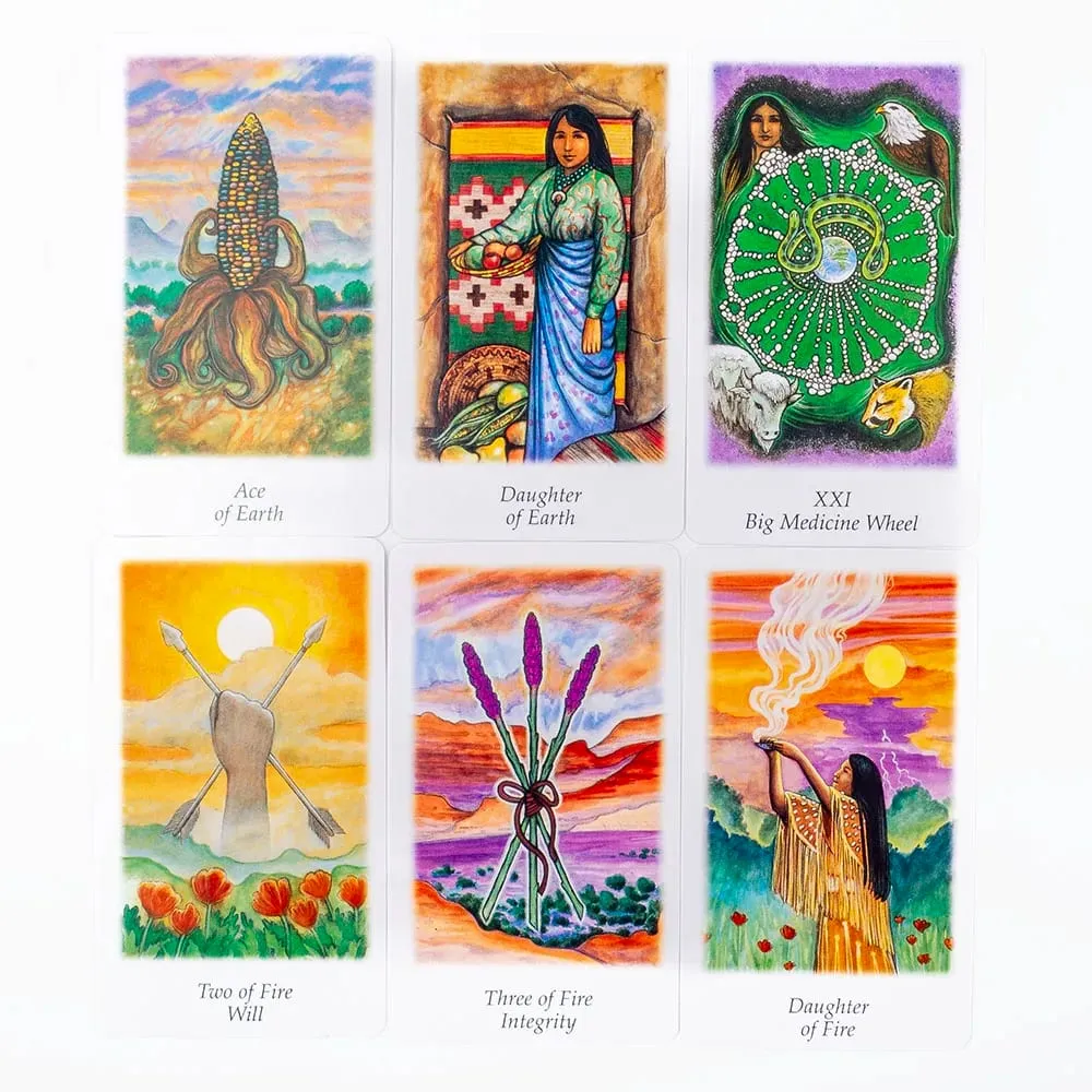 Hot Sales Vision Quest Tarot 78 karet 10,3*6cm Fate Věštění Tarotové karty Věštění karetní hry Společenská stolní hra — image 5