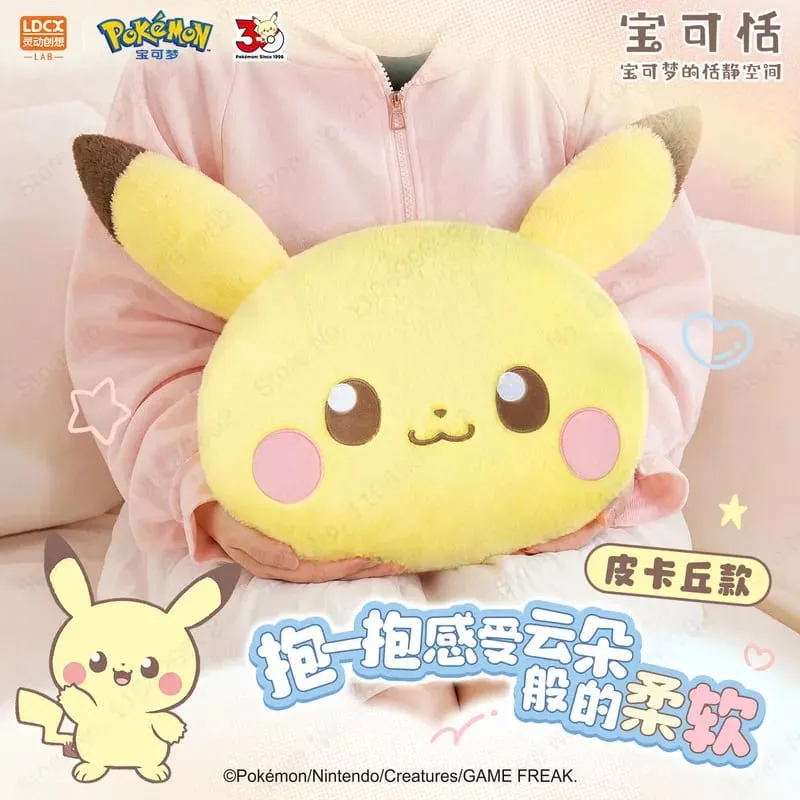 New Pokemon Pikachu Piplup 40cm Large Stuffed Plush Doll Cute Soft Cushion Pillow Home Decoration Collectible Toy Birthday Gift — image 3