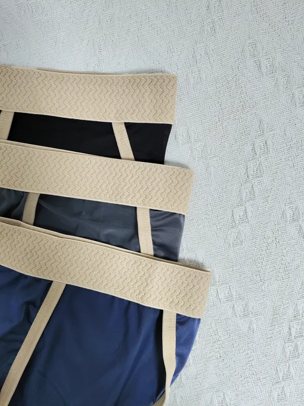 6PCS Men's Briefs Ice Silk Material Cool Smooth Comfortable Pure Color Simple Briefs — image 4