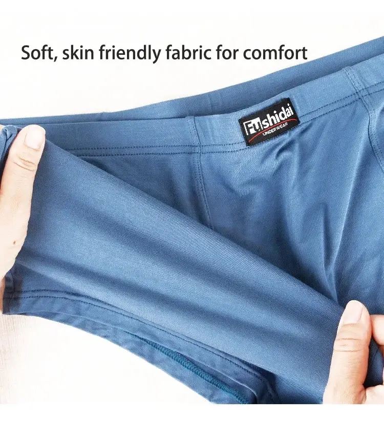 4 pçs/lote 13xl modal oversize men boxer shorts homme boxer shorts dos homens calcinha masculina cueca homem homem boxer com — image 7