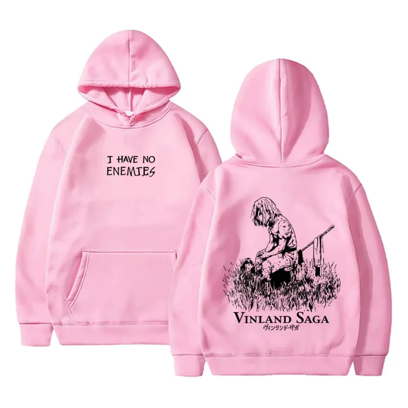 Anime Vinland Saga Thorfinn I Have No Enemies Graphic Hoodie Men's Women Manga Casual Oversized Hoodies Male Vintage Streetwear — image 12