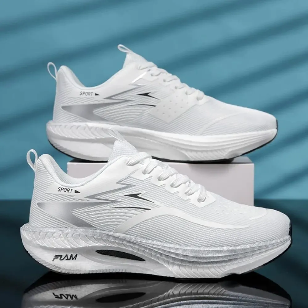 2026Men Casual Sport Shoes Breathable Lightweight Sneakers Outdoor Mesh Black Running Shoes Athletic Jogging WoMen Walking Shoes — image 4