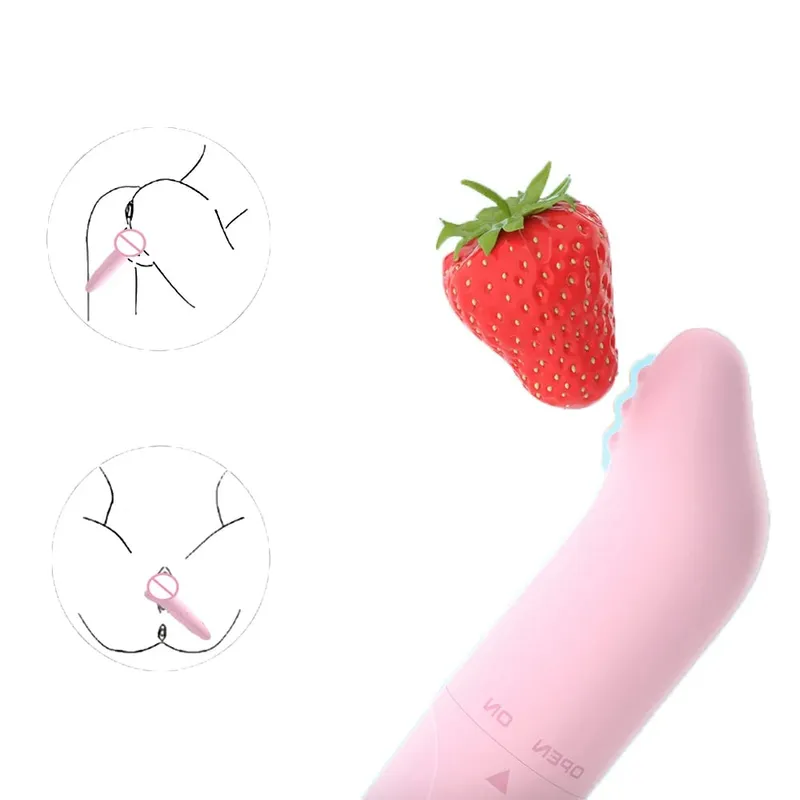 미니 강력한 진동기 총알 자극기 Clitoral Vaginal G Spo