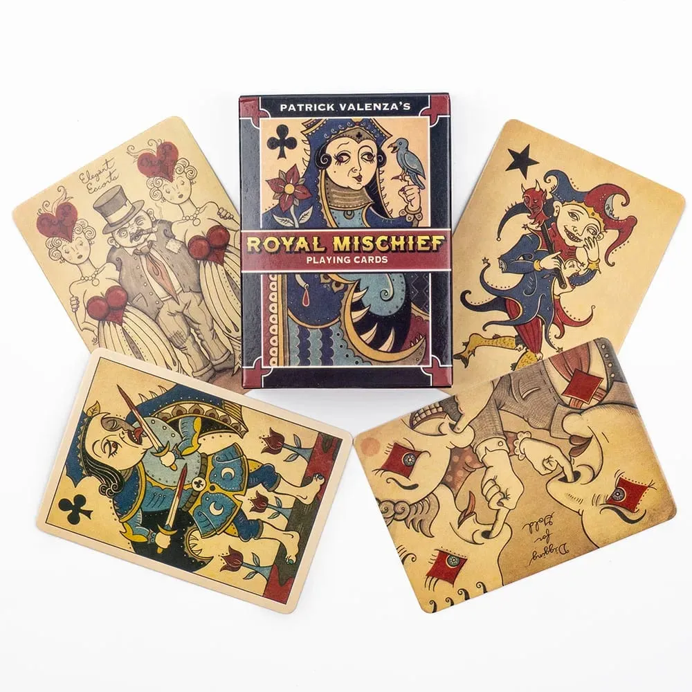 Royal Mischief Playing Cards 54Pcs Tabletop Cards Of Group Games For Parties Precognition & Divinatio Oracle Set 6.3*8.9cm — image 1