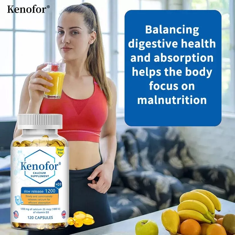 1200 Mg Sustained-release Calcium Supplement with Vitamin D3 To Support Muscle Bone and Digestive Health — image 6