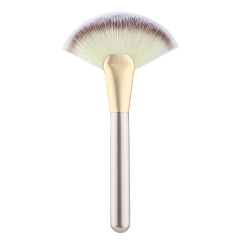 1pcs Large Fan Makeup Brushes Facial Powder Foundation Blusher Concealer Kabuki Brush Cosmetic Tools Pincel Maquiagem — image 10