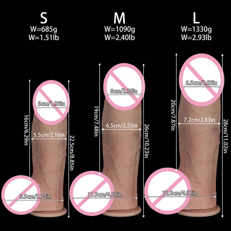 NEW Sex Toys Realistic Soft Silicone Big Dildo Penis G-spot Vaginal Masturbation Suction Cup Dick BDSM Woman Anal Sex Toys 성인용품 — image 6