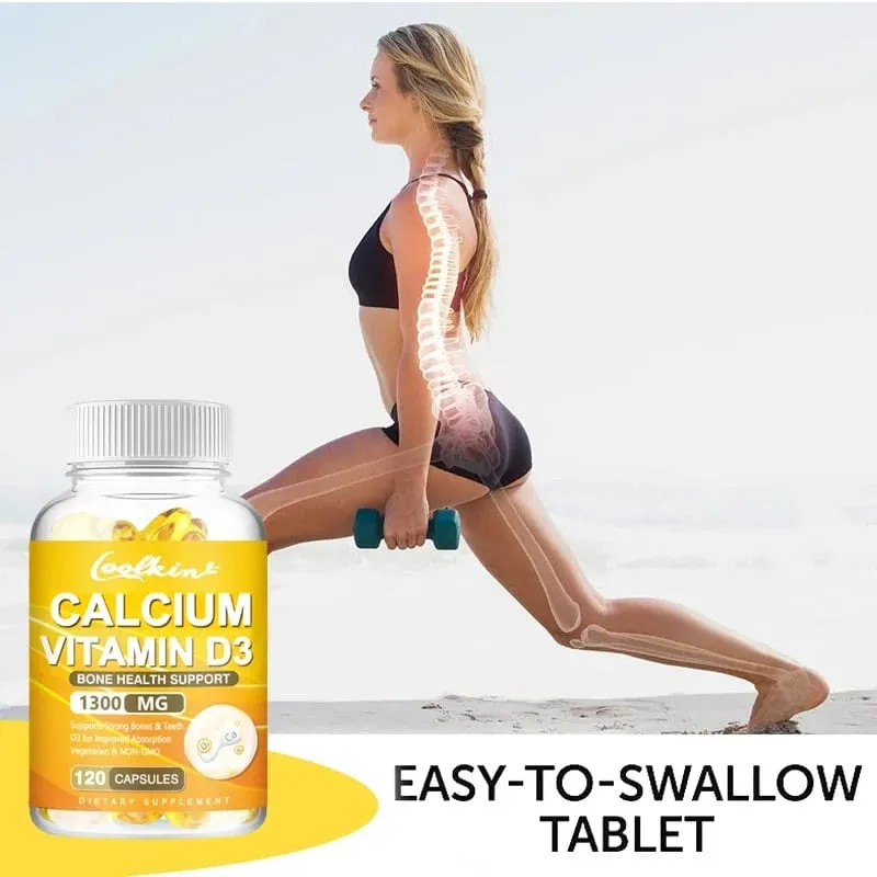 Ang Kaltsyum + Bitamina D3 ay Nagtataguyod ng Kalusugan ng Buto at Suporta sa Immune Pinahuhusay ang Carbonate Absorption Supplement sa Pandiyeta — image 5