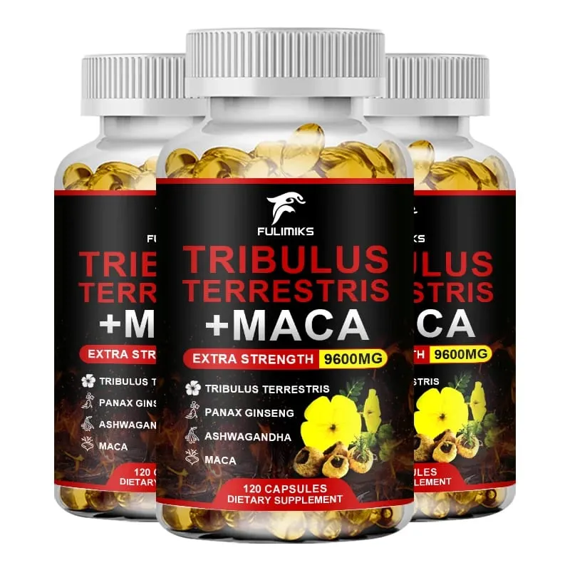 Tribulus Terrestris + Maca Capsules 9600MG with Ginseng & Ashwagandha Supports Energy Stamina & Muscle Performance — image 10