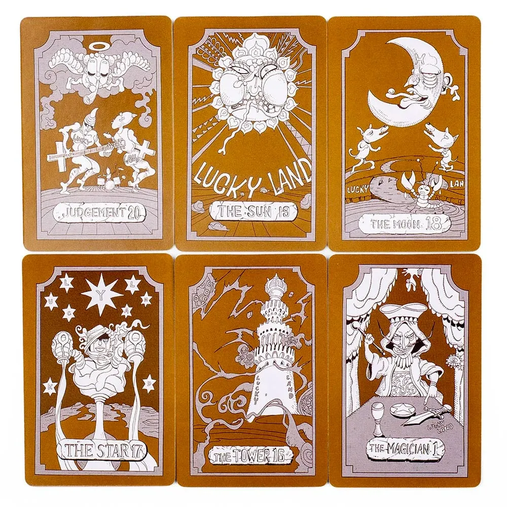 22 Major Arcana JoJo Tarot Cards - Stardust Crusaders Anime Collectible Tarot Deck 9*6cm — image 5