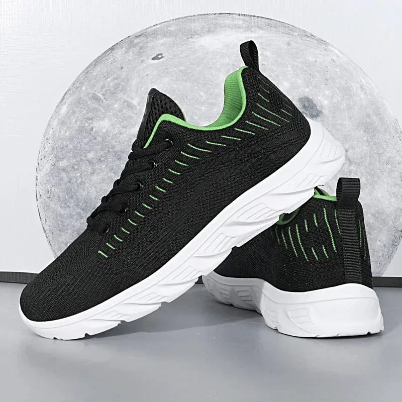 Löparskor för män Herr Sneakers Mode Lättviktsskor Andas Walking Sko utomhus Bekväm Athletic för män — image 6