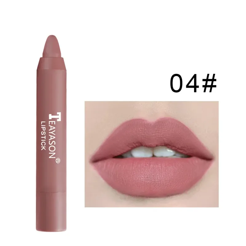 12 Colors Velvet Matte Lipsticks Pencil Waterproof Long Lasting Sexy Red Lip Stick on-Stick Cup Makeup Lip Tint Pen Cosmetic — image 8