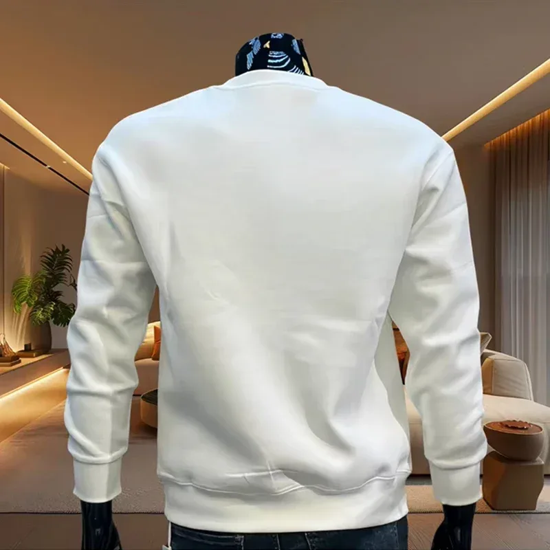 Hot Sales Mens Sweatshirts Printing Casual O-Neck Tops Outdoors Sports Jogging Mens Clothing Autumn Winter Pullover Streetwear — image 4