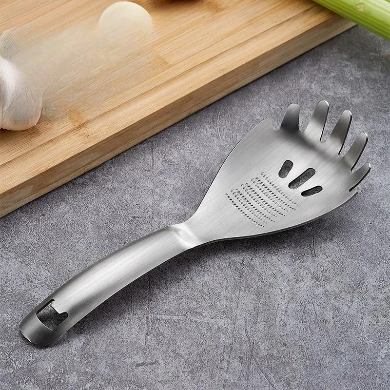 Multifunctional Stainless Steel Ginger Grater Spoon Garlic Ginger Spoons Versatile Kitchen Ginger Masher for Mincing Vegetable — image 9