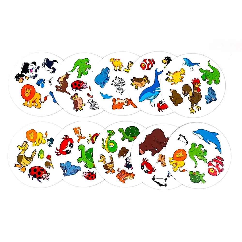 Metal Box Cards Game Board Game Family Gathering Game Cards Puzzle Game Birthday Presents,Christmas and New Year Gifts — image 4