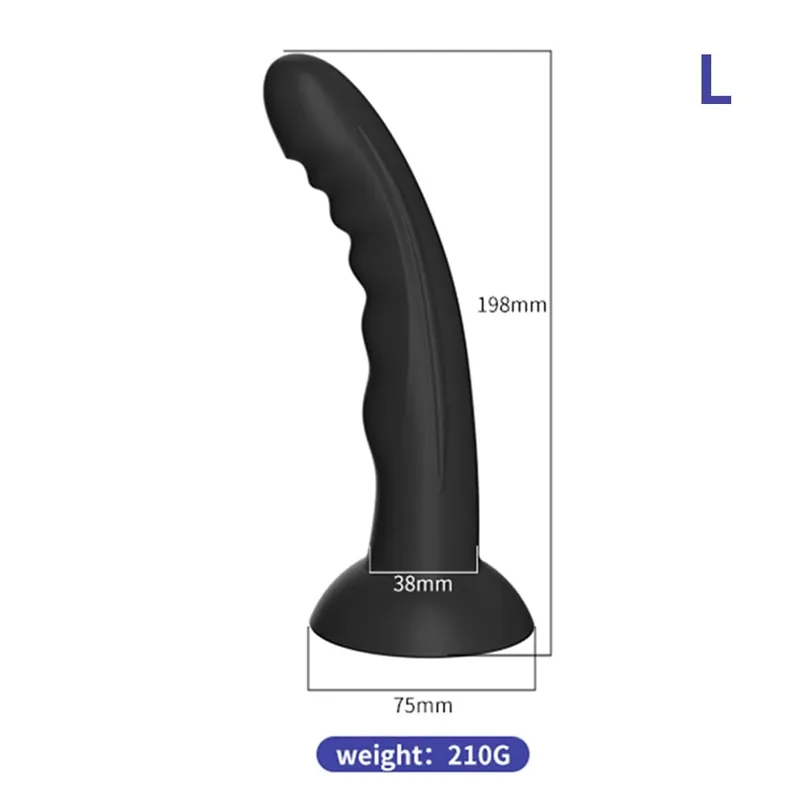 Vibrador de silicone falso pau pênis grande anal butt plug ventosa massageador de próstata masturbador feminino brinquedos sexuais adultos para mulher — image 9
