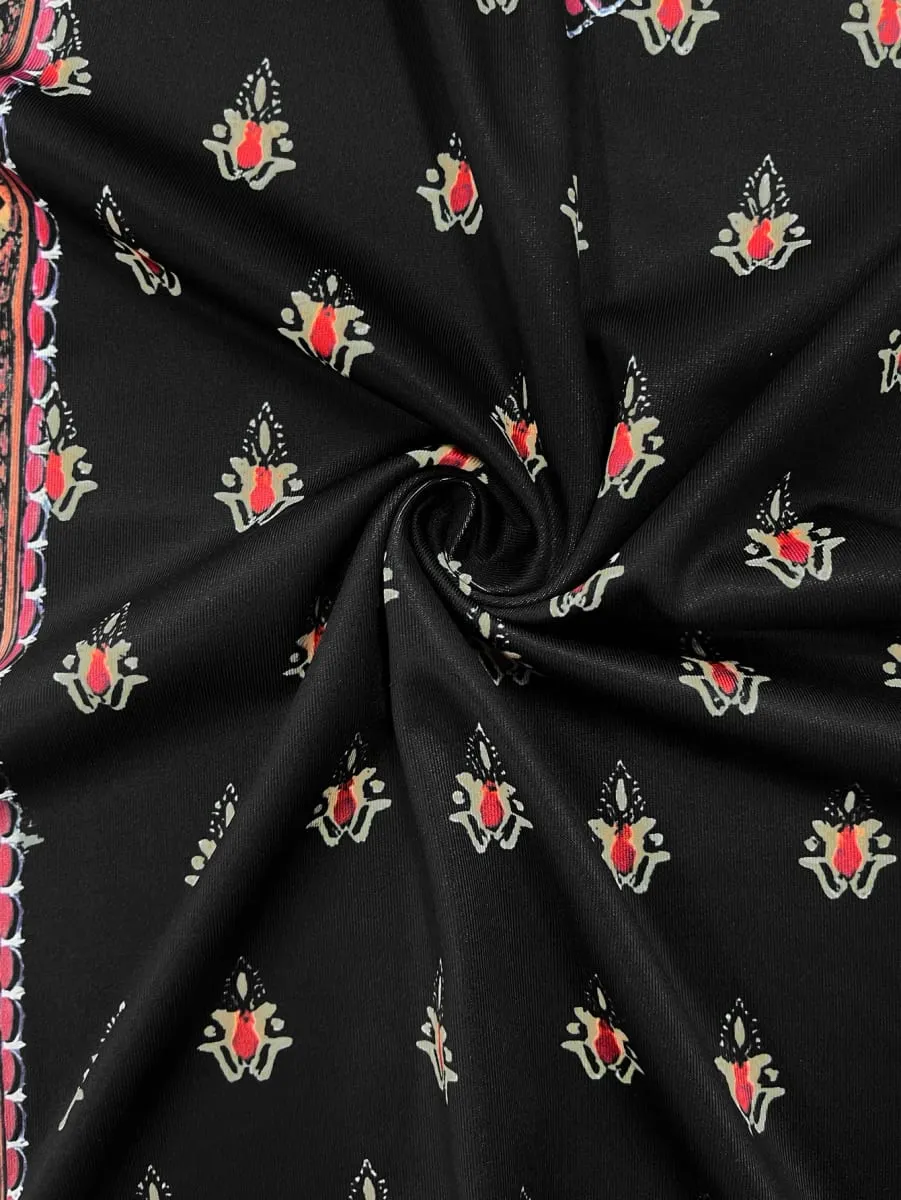 Women's Tribal Print Sleeveless Midi Dress Round Neck Loose A Line Casual Sundress Summer Beach Boho Vacation Dress — image 5