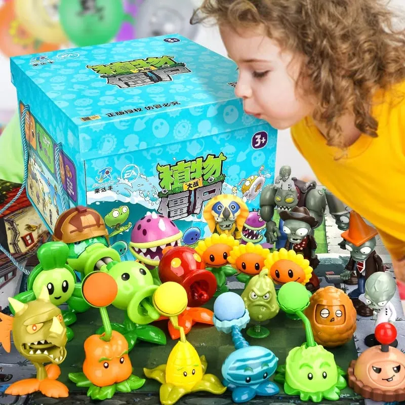 PVZ 2 Character Mini Figurine Complete Collection Peashooter Figure Scene Map Accessory Indoor Decor Holiday Collectible Gift — image 6