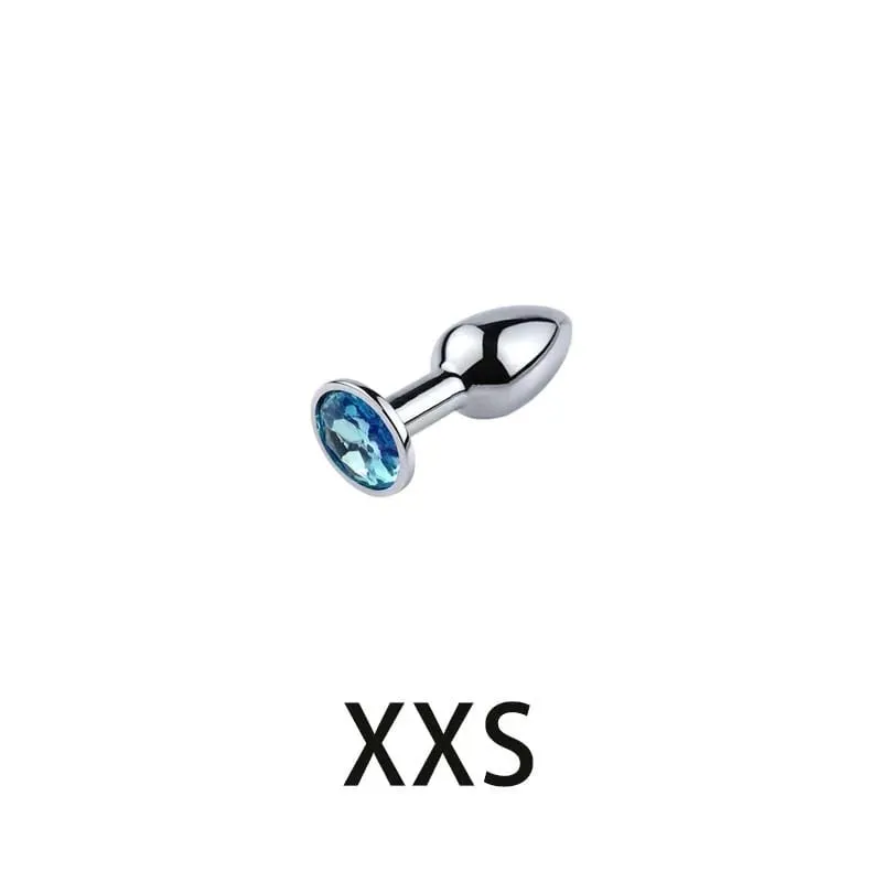 Metal suave anal plug aço inoxidável base de jóias suave butt plug massageador de próstata vibradores ânus estimulador brinquedos sexuais adultos — image 11