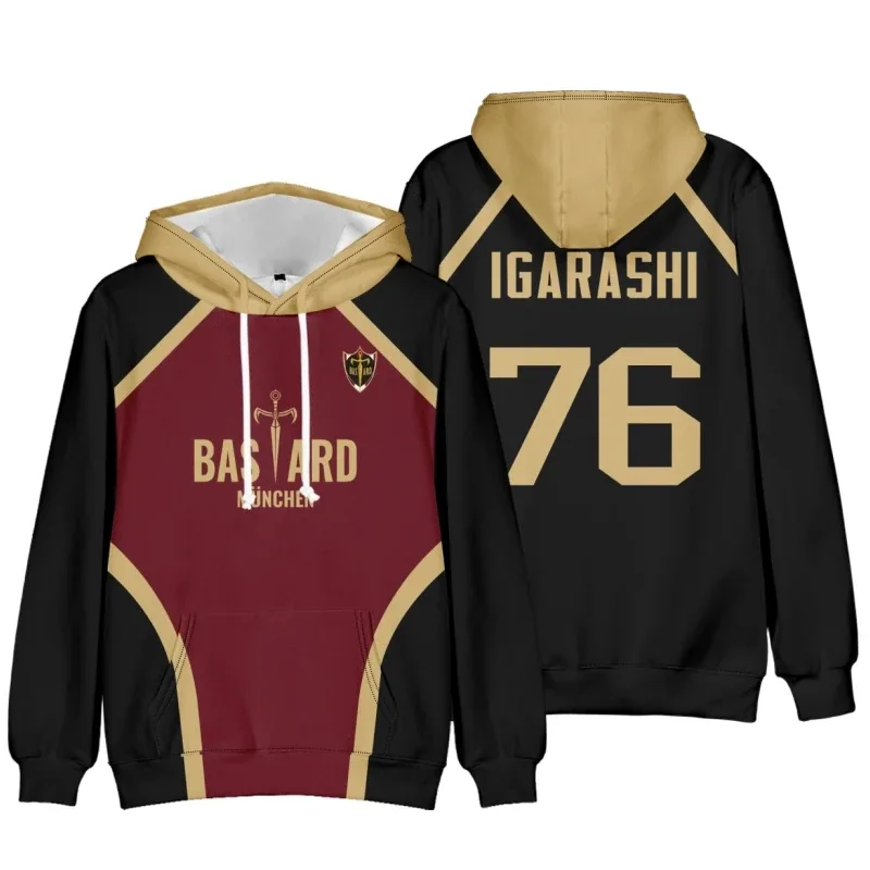 autumn Anime Hoodies for Men football hoodie 100% polyester winter Men's clothing graphic hoodies ventilate outdoor sports tops — image 5