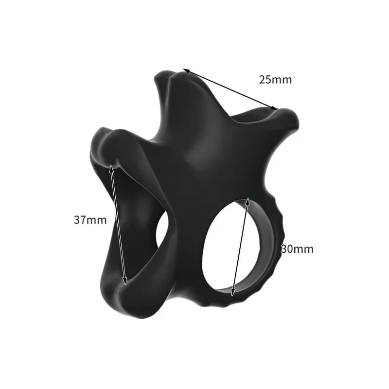 Sexy lip Mouth Penis Ring Male Penis Enlarger Extender Testicle Restraint Cock Ring Lock the Sperm Male Penis Training Sex Toys