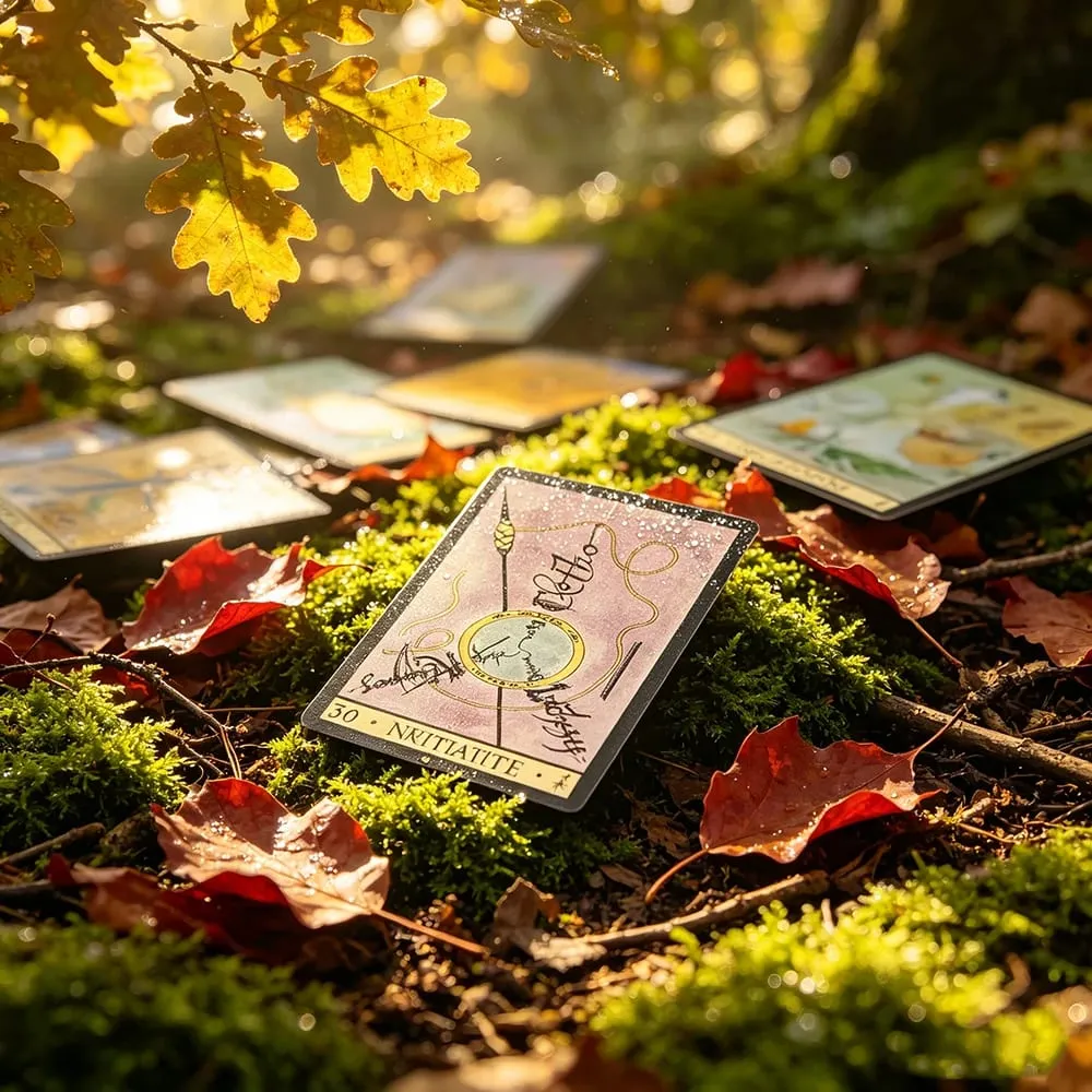Oracle De La Triade Oracle Cards French Version Cards Game Spiritual Divination Oracle Cards With Guidebook for Beginners — image 4