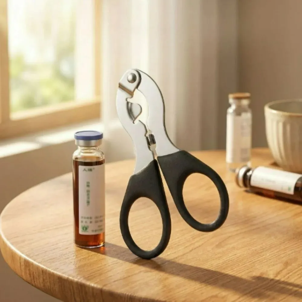 1PCS Explosion-proof Portable Oral Liquid Opener Multifunctional Aluminum Medicine Vial Cap Remover & Cutter — image 6