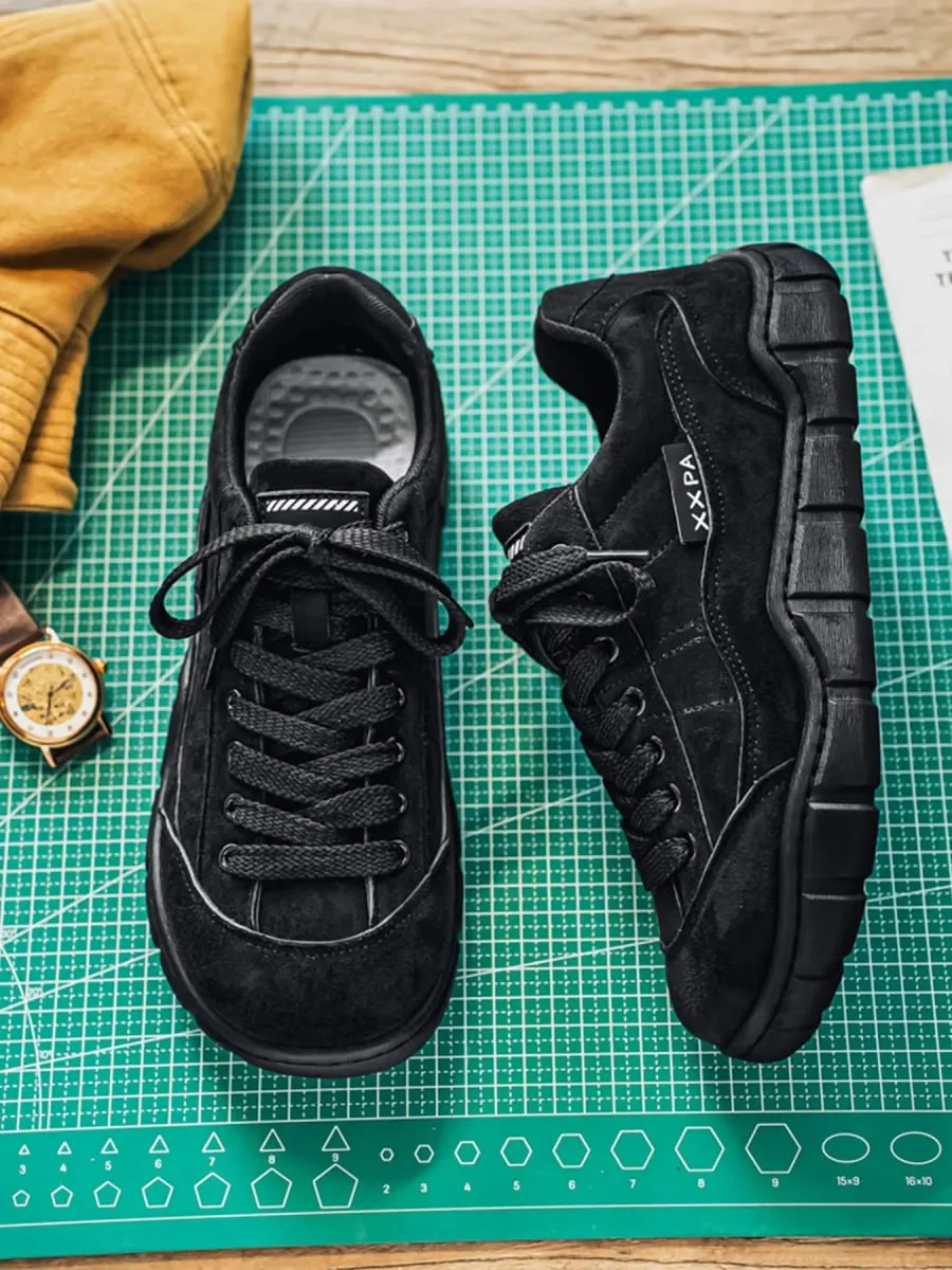 Men's Shoes Autumn New Retro Casual Sports Sneakers Non-Slip Soft Sole Wide-Toe Trendy Shoes — image 2
