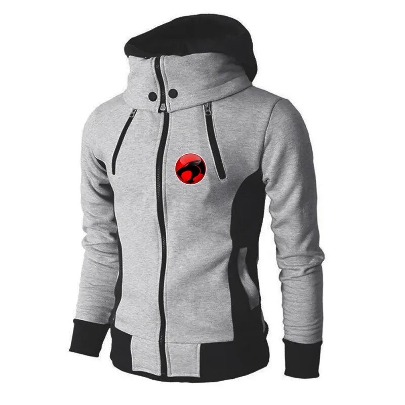 ThunderCat Logo The men's three-color zipper pullover is suitable for business wear in spring and autumn hoodies jacket — image 3