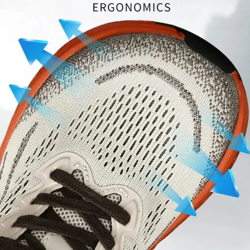 Outdoor Men's Casual Sneakers Minimalist Barefoot Shoes Running Shoes Lightweight Breathable Zero Soles Wide Toe Walking Shoes — image 9