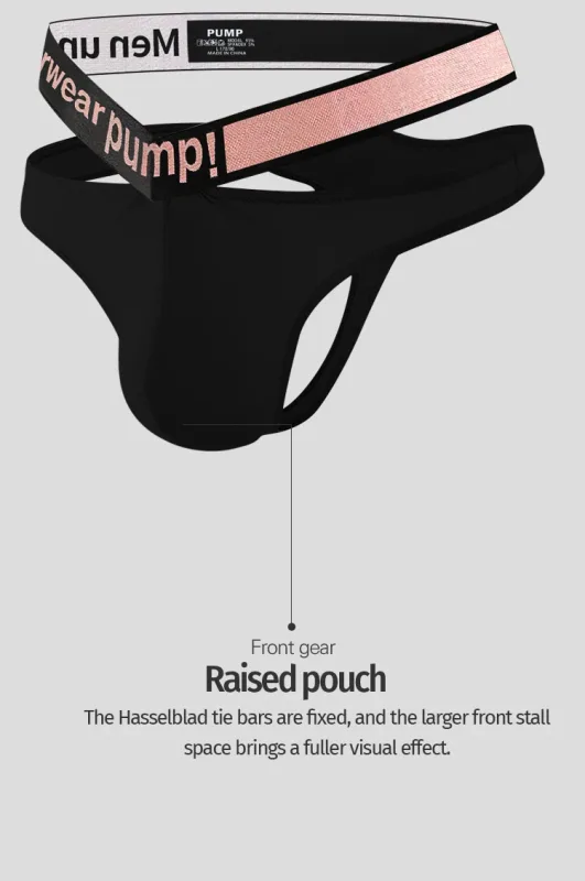 Trendy Little Triangle Masculino Juventude Cintura Baixa Ajuste Fechado Hip Lift Elástico Rosa Gradiente Com Decote Em V Pendurado — image 13