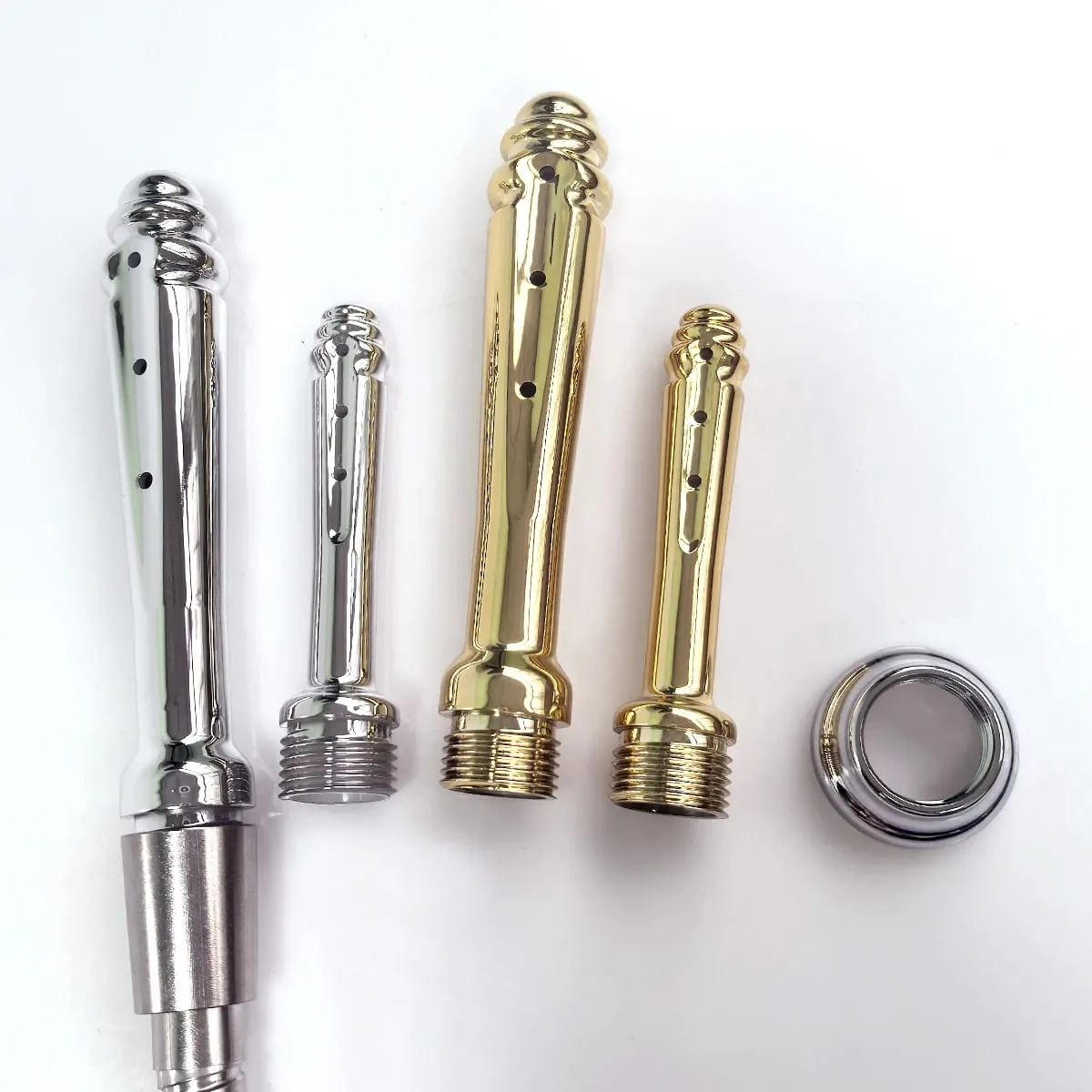 ABS anal vaginal douche Conversion head for outdoor use Posterior chamber irrigation multi-function plug-in shower sex toys — image 6