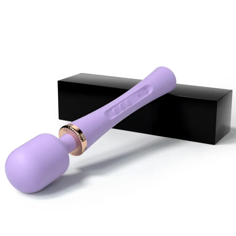 Μεγάλο AV Wand Vibrator Super ισχυρό, επαναφορτιζόμενο σεξουαλικό παιχνίδι για ενήλικες από σιλικόνη 29 cm Προσωπικό μασάζ με ισχυρούς κραδασμούς