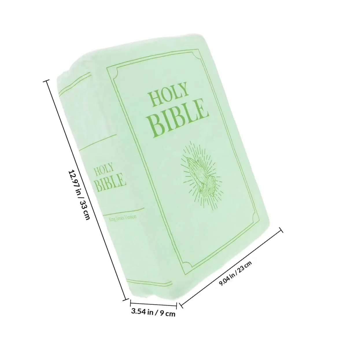 Bible Book Pillow Soft Creative Throw Pillow Decorative Couch Cushion Bible Fun Throw Book Small — image 11