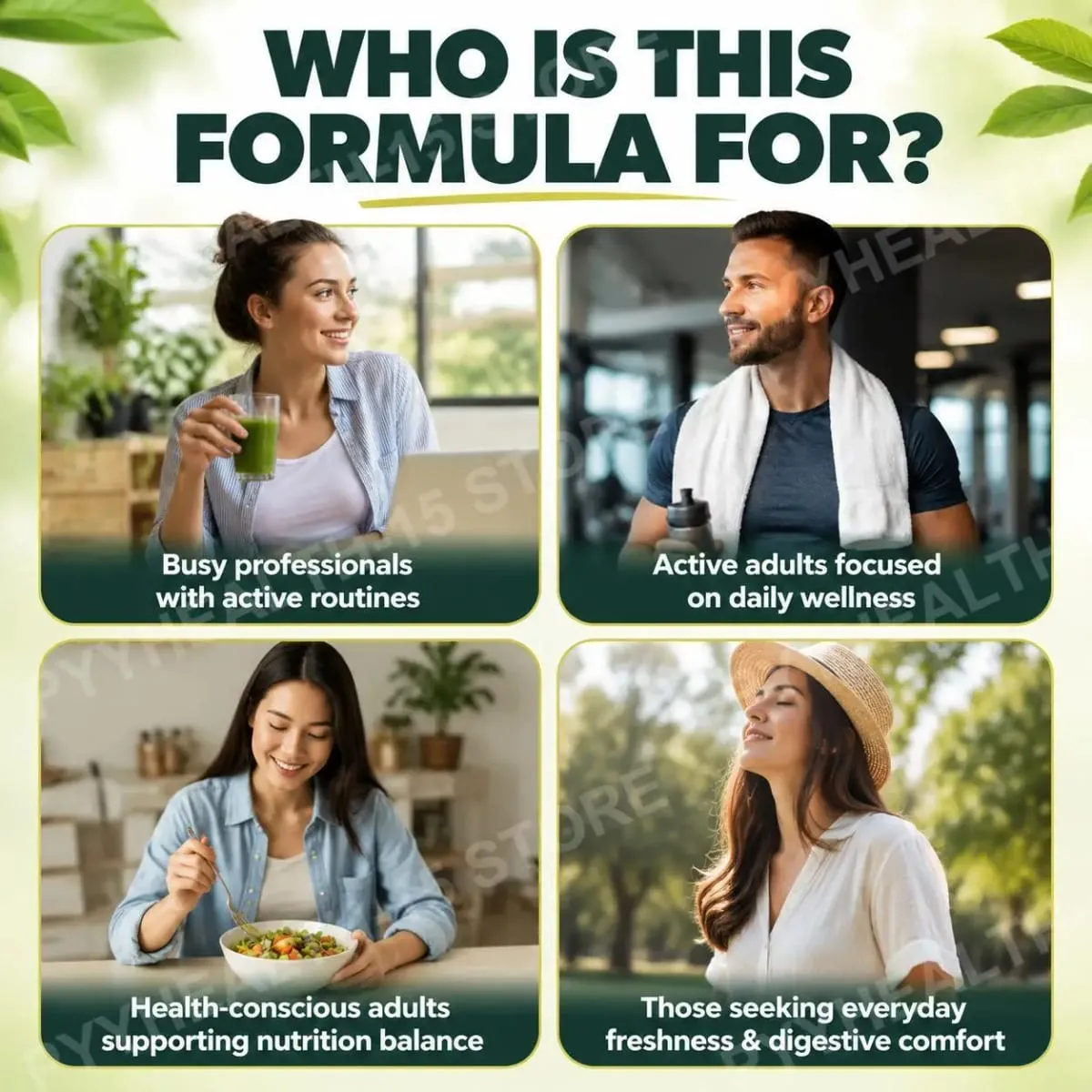 Docteat Chlorophyll Gummies Lemonade Gut Nutrition Balance with Prebiotic Inulin and Apple Fiber Digestive Wellness 60 Gummies — image 4