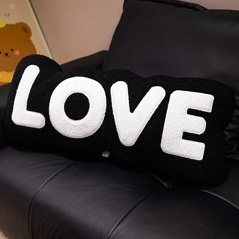Love Letter Pillow Lumbar Waist Cushion For Couch Living Room Valentine's Day Wedding Ceremonies Party Decorations — image 7