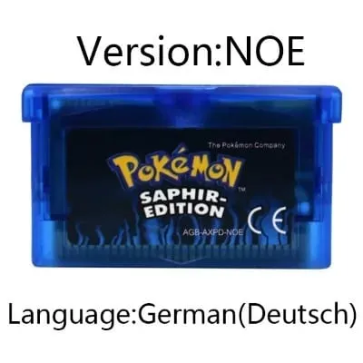 GBA Game Pokemon Series Video Game Cartridge Console Card Pokemon Emerald FireRed Ruby LeafGreen Sapphire Multi-language — image 26