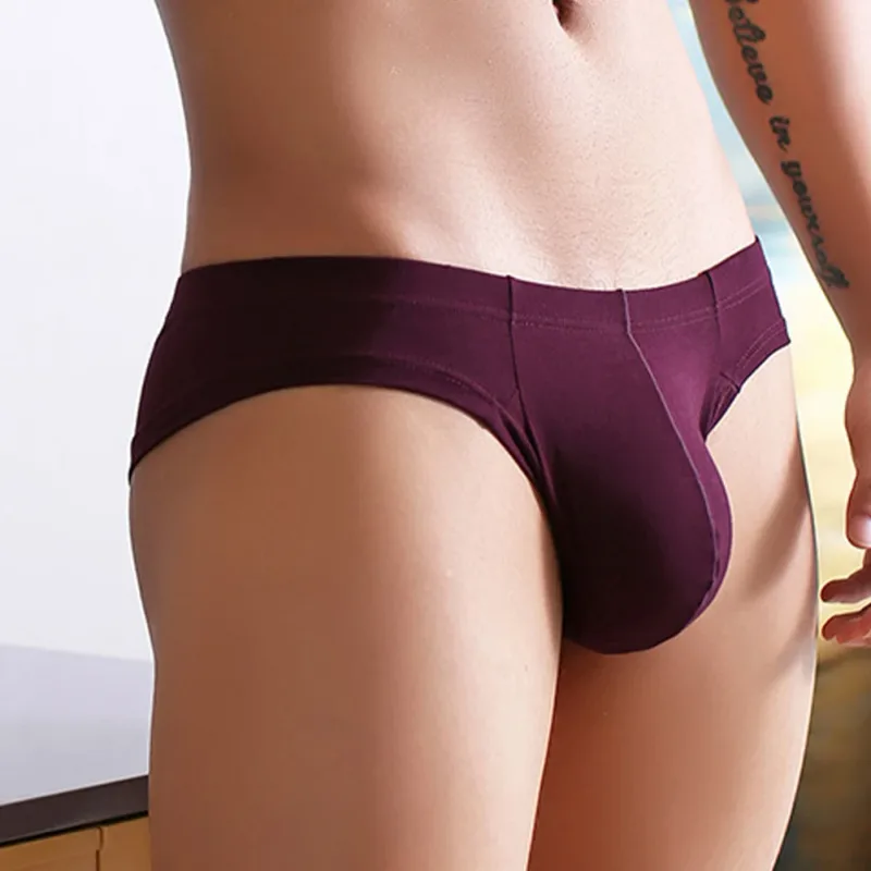 Sexy masculino deslizamento cueca u convexo roupa interior respirável cintura baixa cuecas macias lingerie alta garfo calcinha calzoncillos — image 5