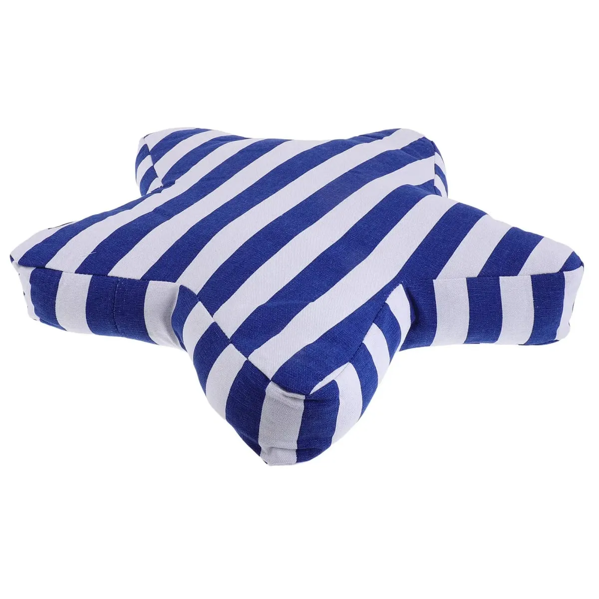 Striped Nautical Star Pillow Mediterranean Style Canvas Star Cushion for Sofa Bed Outdoor Coastal Home Decor Accent Pillow — image 6