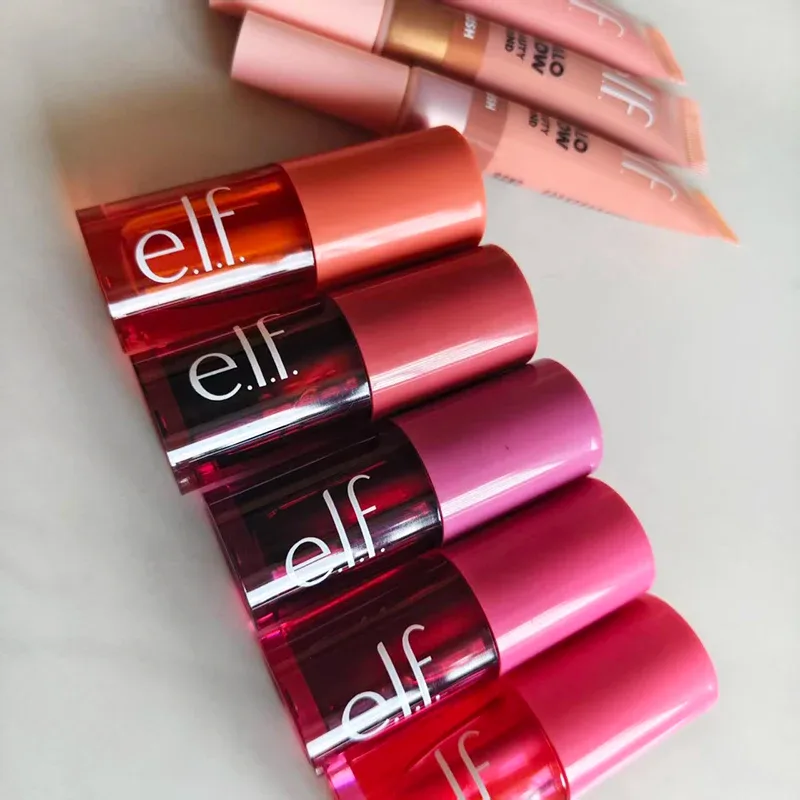 מוצרי טיפוח חמים ELF טרום איפור ג'ל ג'ל פריימר ירוק 75 מ"ל טבעי לא שומני שפתיים ולחיים סומק נוזלי אבקה לשימוש כפול — image 6